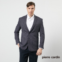 Pierre Cardin皮爾卡登 男款 時尚簡潔休閒西裝外套-深藍色(5205571-39)