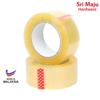 Pita OPP Berkualiti MAJU 48mm x 90 Yard untuk Pembungkusan Kotak Kardus E-Commerce 2 Inci 81 meter B