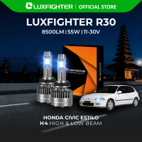 LUXFIGHTER R30 H4 LAMPU PNP LED MOBIL HONDA CIVIC ESTILO
