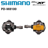 Shimano DEORE XT M8100 Pedal PD-M8100 Double Sided SPD Pedal Suitable For Off-Road Cycling Racing/Road Off-Road Cycling Original