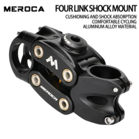 MEROCA Shock-Absorbing Bike Handlebar Stem Suspension Stem Bicycle for Road Gravel Damper Stem Road Bike Accessories