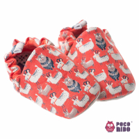 英國 POCONIDO 手工嬰兒鞋 (紅色小羊)