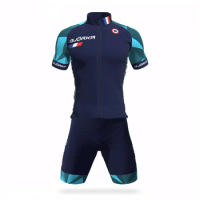 BJORKA cycling short sleeves bib shorts suit summer men roadbike apparel team mtb bicycle race uniform roupa de ciclismo clothes