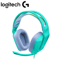 【現折$50 最高回饋3000點】 Logitech 羅技 G335 輕盈電競耳機麥克風 綠