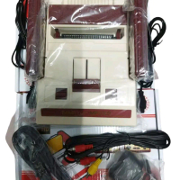 FC COMPACT รุ่นใหม่จอยสาย 2ระบบ（hdmi+av） ในตัวมีเกมเเละสามารกใส่ตลับเพิ่มได้ พร้อมส่ง