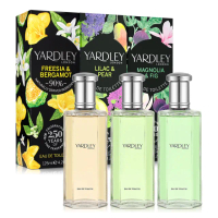 【YARDLEY 雅麗】小蒼蘭&佛手柑/玉蘭&無花果/紫丁香&梨子淡香水125ml-任選(專櫃公司貨)