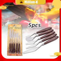 5Pcs/Set Pisau Palet / Spatula Lukis / Painting Knife / Palette Knife