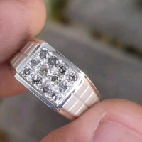 cincin berlian perak Harian