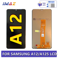 6.5" LCD For Samsung Galaxy A12 LCD A125F SM-A125F A125 Display Touch Screen Digitizer For Samsung A12 Screen Replacement