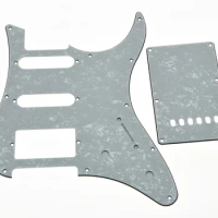 KAISH White Pearl Guitar Pickguard w/ Back Plate and Screws fits Yamaha PACIFICA
