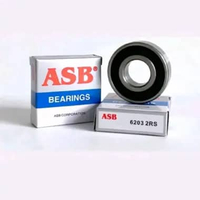 Bearing 6203 - Laher 6203 - Klaker 6203 - Bantalan roda 6203