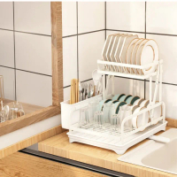 【AOTTO】廚房免安裝折疊碗盤瀝水收納架(收納架 置物架 瀝水架)