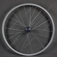 ACESPRINT Carbon Gravel Wheelsets, Hookless Rim, Tubeless with Disc Brake, Affordable 700C, 30mm