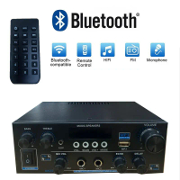 BerkahMall Jakarta Woker Audio Amplifier Bluetooth HiFi Optical Coaxial Channel 2.0 - AK55