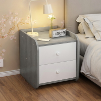 床頭櫃 床頭櫃現代簡約臥室小型收納櫃ins風簡易款迷你床邊窄置物架櫃子【YJ5824】