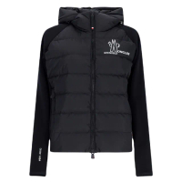 【MONCLER】秋冬新款 男款 落肩款 前襟羽絨連帽外套-黑色(1號USA-S、2號USA-M、3號USA-L、4號USA-XL)