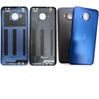 Shyueda 100% New 6.5" For Nokia C20 Plus TA-1388 TA-1380 Rear Back Door Housing Battery Cover