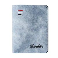 New Mens Short Purse Wallet Small Money Bag Man Pu Leather Multi Card Holders Pocket Wallets With Coin Pocket Wallet For Men