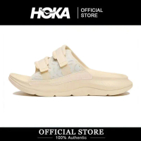 [Official Flagship Store]WTAPS x HOKA ONE ORA Luxe Comfortable Versatile Unisex Black Slippers 11553