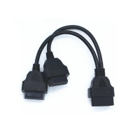 OBD2 Train Computer Diagnostic Cable 1 to 2 1 Point 2 One Two Thick Head Display icar3 icar2 xtool