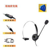 Alcatel Lucent 阿爾卡特8029 8039耳機麥克風 3.5mm接頭 會議用耳機麥克風 單耳 含調音靜音
