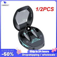 1/2PCS Vbeg TG09 Earphone Wireless Earbuds Low Latency Headphones Call Dual Mode Gaming Headset With Mic