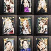 signed TWICE autographed Feel Special group photo 5*7 K-POP 092019N01