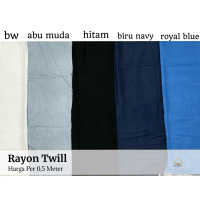 Kain Rayon Twill Polos Premium BSK 01