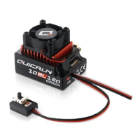 Hobbywing QUICRUN Sensored 10BL120 120A 2-3S Lipo Speed Controller Brushless ESC Fit 3650 3660 Motor for 1/10 1/12 RC Toy Car