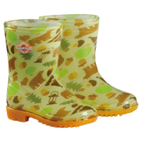 【mont bell】Rain Boots 兒童雨鞋 綠(1129377GN)