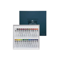 【ShinHan新韓】新手工具套組專家透明水彩24色(含畫筆/調色盤/顏料)