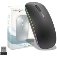 Mouse Bluetooth Windows Slim Laptop Komputer Wireless Automatic Optical Murah BLUETOOTH USB