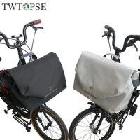 TWTOPSE Bike Bicycle City Messenger 2.0 S Bag For Brompton Folding Bike Bicycle 3SIXTY PIKES Fit 3 Holes DAHON Terns Laptop Bag