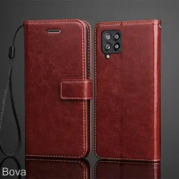 case for Samsung Galaxy A42 5G card holder cover case Pu leather Flip Cover for Galaxy M42 5G Retro wallet fitted case business