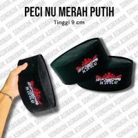 Songkok peci NU merah putih Muslim Dewasa Pria