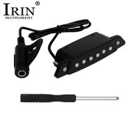 IRIN Guitar Pickup Transducer Amplifier Classic Acoustic Guitar Sound Hole Pickup Professional Guitar Parts &amp; Accessories