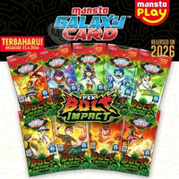 BoBoiBoy Galaxy Card Kad Pek Bolt Impact Champions Rise Mecha Strike Blazing Frost Heroes Unite Tech