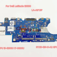 LA-A913P For Dell Latitude E5550 Laptop Motherboard with CPU i5-5300U I7-5600U N15S-GM-S-A2 GPU CN-0D1D9C CN-0DWVYV 100%tested