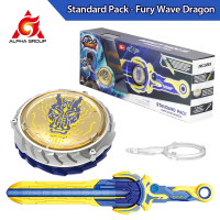 Infinity Nado 6 Standard Pack-Dream World Magic Dragon เรืองแสงโลหะ Spinning Top Gyro พร้อม Monster