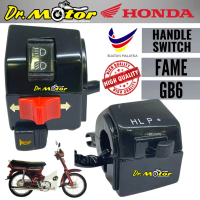 FAME GB6 Handle Switch Left Right Kiri Kanan Suis Handel Batu Button Horn Light Starter On Off Hi Lo