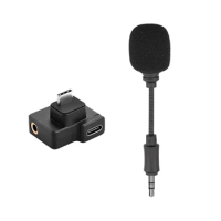 Suitable For DJI Osmo ACTION Action Camera Audio Adapter Microphone