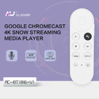 Replacement Voice Remote for Google Chromecast 4K Snow Streamer G9N9N GA01409-US GA01919-US GA01920-US GA01923-US (Remote Only)