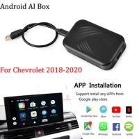 Wireless CarPlay AI Box Android For Chevrolet Equinox CRUZE Camero Traverse Colorado Trax Bolt Malibu Malibu XL 2018-2020