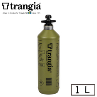 【Trangia 瑞典 Fuel Bottle 1.0L 燃料瓶《橄欖綠》】506110/汽油瓶/燃油罐/汽化爐/燃料壺