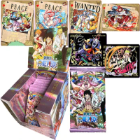 Little frog One Piece Collection Cards OP-5M02 Booster Box Anime Luffy Zoro Nami Playing Game Cards Doujin Toys And Hobbies Gift
