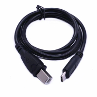 USB Printer Cable USB 2.0 Cord Type C Male To Type B Male Printer Scanner Cable High Speed for HP 7520,520,5510 Spectre X2/Pro