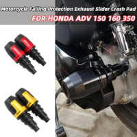For Honda ADV 350 Motorcycle Falling Protection Exhaust Slider Crash Pad Slider Frame Slider Fairing Guard Crash Pad