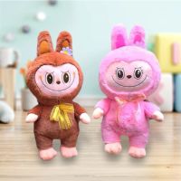 Terlaris !!! Boneka Labubu The Monster Exciting Macaron / Boneka Viral / Mainan anak / Mainan anak p