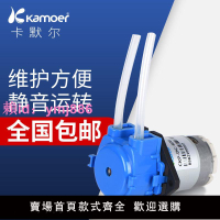 卡默爾蠕動泵12v自吸泵直流抽水泵小泵 家用水泵電機小水泵循環泵