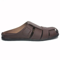 Dr. Kevin Sepatu Sandal Pria Men Bustong Sandals 871-049 - Cokelat, 40